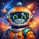 Colorful avatar featuring a stylized, friendly animal with expressive eyes, ideal for a customer profile picture.